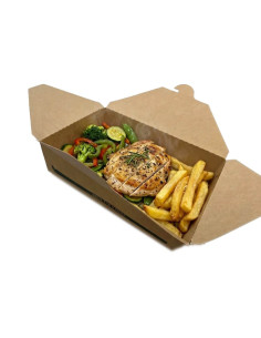 ▷ Caja de Papel para Comida 1.400 cc - Envases del Mediterráneo. 2