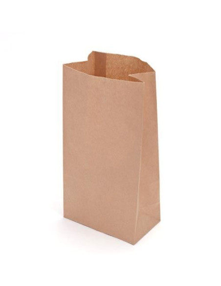 ▷ Bolsa de Papel Kraft Sin Asas Americana 18X10X34 cm - Envío 24h.