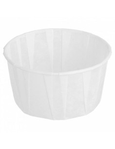 ▷ Comprar Tarrinas Papel Plisado 120 cc Blancas - Envío 24H.