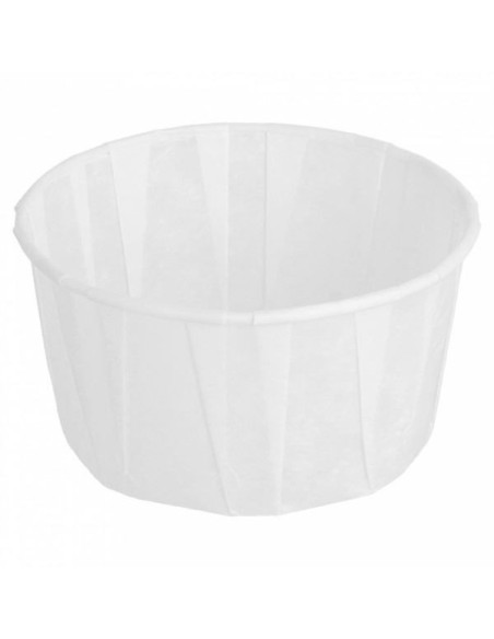 ▷ Comprar Tarrinas Papel Plisado 120 cc Blancas - Envío 24H.