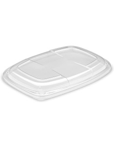 ▷ Tapa Envase de Plástico Negro 600 cc - Envío 24h.