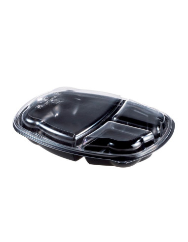▷ Tapa Envase de Plástico Dos Compartimentos - Envío Gratuito 24h.
