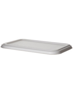 ▷ Tapa de Caña de Azúcar Compostable 210x140x5mm - Envío 24h.