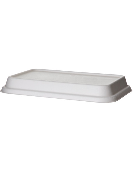 ▷ Tapa de Caña de Azúcar Compostable 210x140x15mm - Envío 24h.