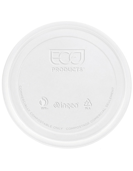 ▷ Tapa para Envase Redondo Biodegrable PLA 235-940ml - Envío 24h.✅✅