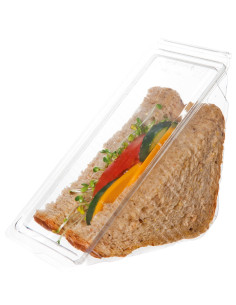 ▷ Envase Sándwich Biodegrable PLA - Envío 24h.✅✅