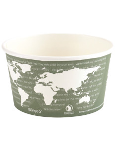 ▷ Envase para Sopa Compostable 355 cc - Envases del Mediterráneo ✅