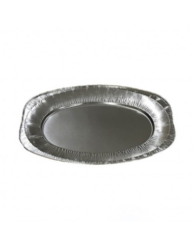 ▷ Bandeja de Aluminio Ovalada 351X243X21 mm - Envío 24h.