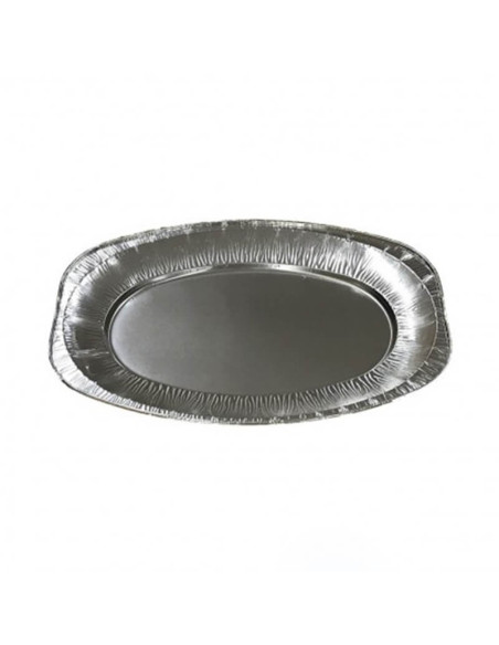 ▷ Bandeja de Aluminio Ovalada 351X243X21 mm - Envío 24h.
