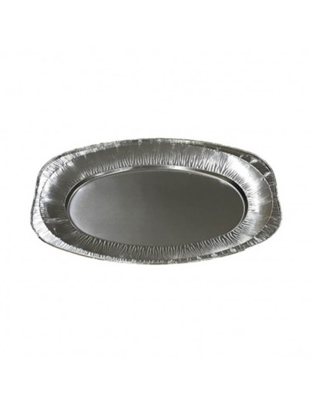 ▷ Bandeja de Aluminio Ovalada 550X360X20 mm - Envío 24h