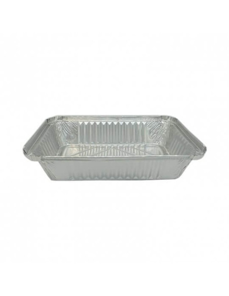▷ Envase de Aluminio Rectangular Desechable 980 cc - Envío 24h.