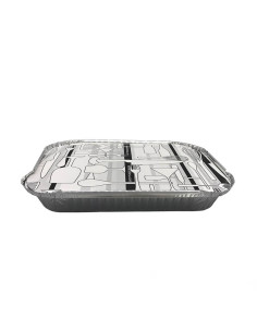▷ Pack Envases de Aluminio + Tapa 1500 cc - Envío 24h.