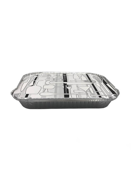 ▷ Embalagens de Alumínio com Tampa 1500 cc - Envio em 24h.