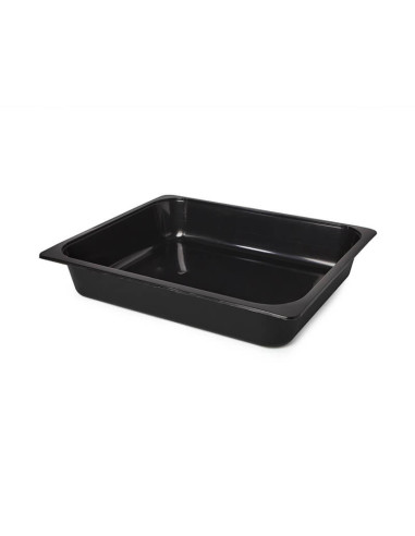 ▷ Bandeja Termosselável PP 1/2 Gastronorm Negra - Envio 24h.