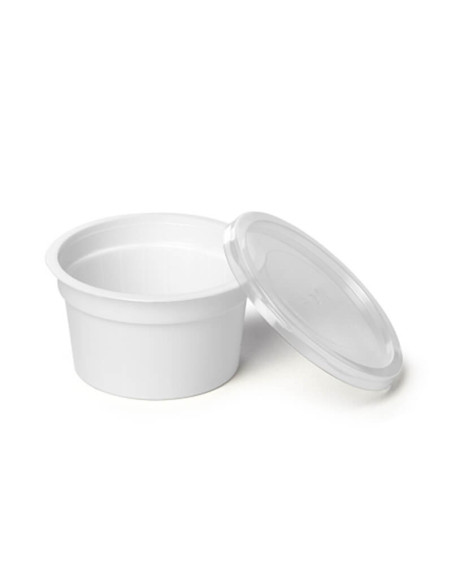 ▷ Tarrinas de Plástico para Salsas 70 cc mas Tapa - Envío 24h.