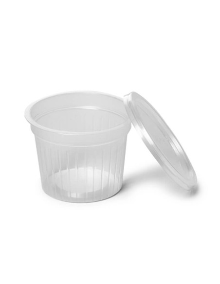 ▷ Tarrinas para Salsas 100 cc Transparente mas Tapa - Envío 24h.