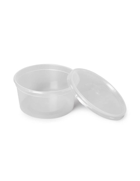 ▷ Envase de Plástico con Cierre Hermético 450 cc con Tapa - Envío 24h.