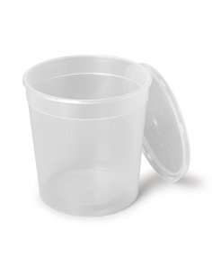 ▷ Envase de Plástico con Cierre Hermético 1.000 cc + Tapa - Envío 24h.