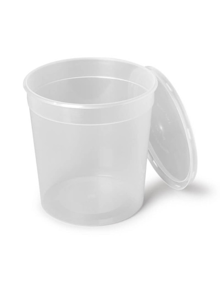 ▷ Envase de Plástico con Cierre Hermético 1.000 cc + Tapa - Envío 24h.