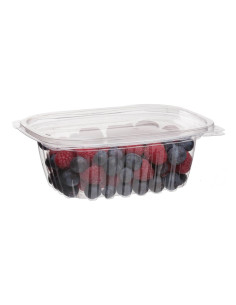 ▷ Recipientes de Plástico Para Comida 450 ml com Tampa - Envio 24h. ✅✅