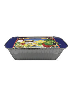 Pack Envases de aluminio 1500 cc mas Tapa cartón - Envío en 24 h.