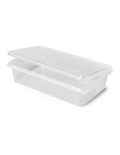 ▷ Recipiente retangular de plástico 1.000 cc - Envio em 24h.