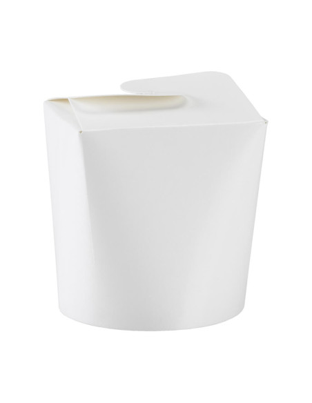 ▷ Envase de Papel para Noodles Blanco 500 cc - Envío 24h.