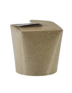 ▷ Envase de Papel para Noodles Marrón 800 cc - Envío 24h.