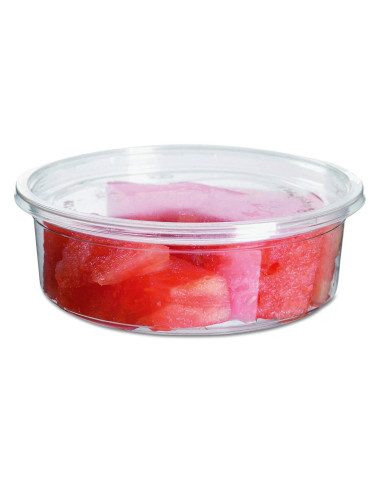 ▷ Envase Redondo Biodegrable PLA 235ml/8 OZ con Tapa - Envío 24h.✅✅