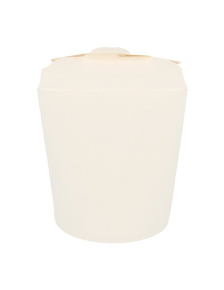 ▷ Embalagem de Papel para Noodles Branco 960 cc - Envio 24h.