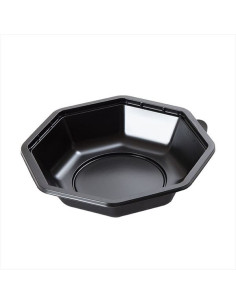 ▷ Envase de Plástico Negro Para Ensaladas 500 cc - Envío 24h.