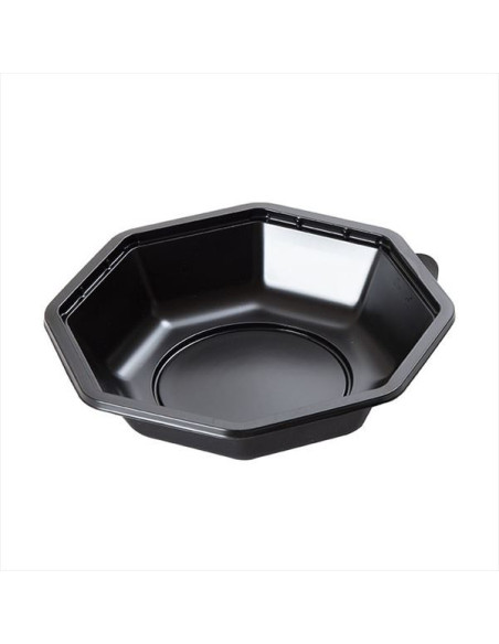 ▷ Envase de Plástico Negro Para Ensaladas 500 cc - Envío 24h.