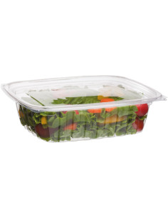 ▷ Envase de Plástico OPS 900 cc con Tapa - Envases del Mediterráneo ✅✅