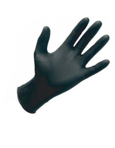 ▷ Guante de Nitrilo Negros Sin Polvo Talla XL - Envío 24h.
