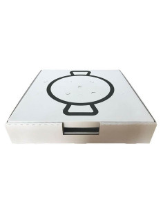 ✅ Cajas para Transportar Paellas 50x50 cm - Envío Gratuito 24h.