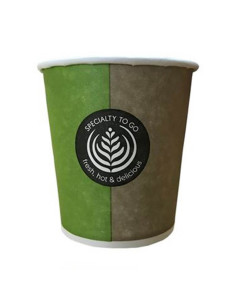 ▷ Copo de Papel para Café 4 Oz / 126 ml - Envio 24h.