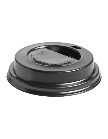 ▷ Tapa Negra para Vaso de Papel para Café 6 Oz / 192 cc - Envío 24h.✅✅