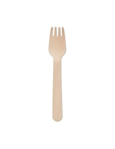 ▷ Garfo de Madeira Descartável - Envio 24h. - Envases del Mediterráneo
