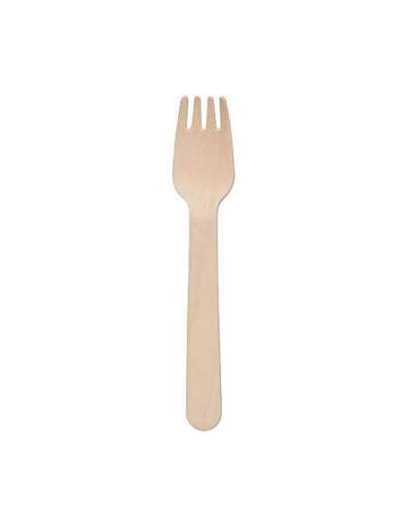 ▷ Garfo de Madeira Descartável - Envio 24h. - Envases del Mediterráneo