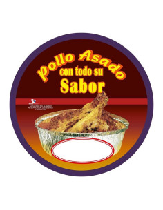 ▷ Tampa de Cartão para Embalagens de Frango 1900 cc - Envio 24h.