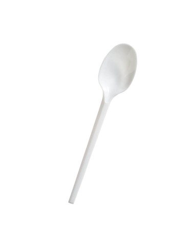▷ Cuchara Biodegradable Blanco CPLA - Envío 24h.