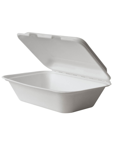 ▷ Bandeja de Caña de Azúcar + Tapa 625 cc para Take Away ✅- Envío 24h.