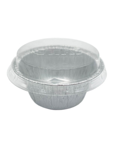 Envase de Aluminio 127 cc con Tapa - Envases del Mediterráneo