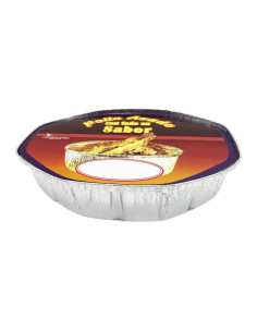 ▷ Embalagens de Alumínio para Frango Oval 1900 cc + Tampa - Envio 24 h.