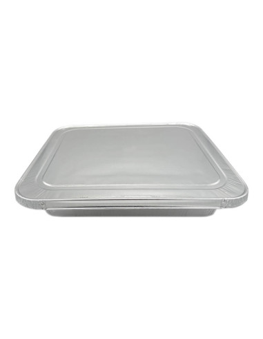 Bandeja de alumínio mais tampa para bolos e assados - Envio 24h.