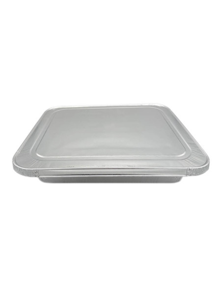 Bandeja de aluminio mas tapa para bizcochos y asados - Envío 24h.
