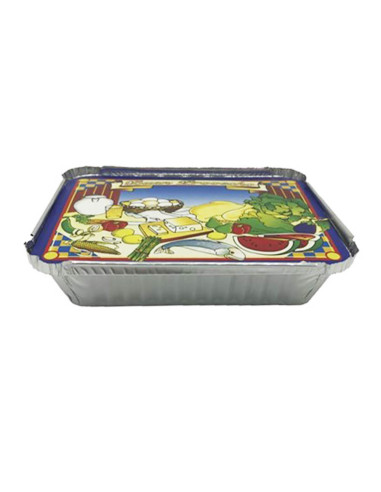 ▷ Pack Envase de Aluminio Desechables para Comida 650 cc - Envío 24h.
